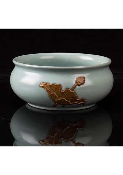 Seladon Lüks Çay Masa Seti Chinease Seramik Kung Fu Çay Töreni Seti Vintage Loucas Em Porcelana Drinkware DK50TS | Teaware Setleri (Yurt Dışından)