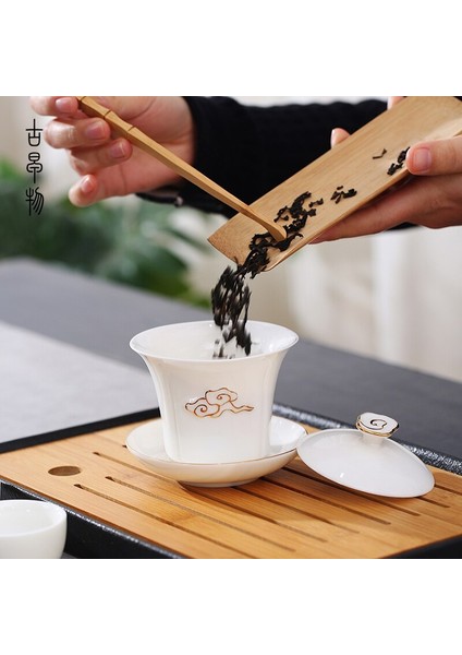 Sanlindou El Yapımı Porselen Çay Bardağı - Beyaz (Yurt Dışından) fiyatları