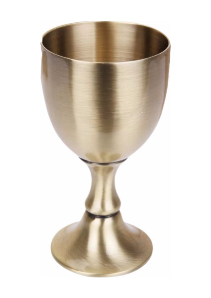 120 ml Metal Şarap Kupası Kadeh Teacups Yaratıcı Promosyon Hediye Yüksek Kaliteli Ev Sanat Zanaat Eski Ev Dekorasyon | Teacups (Bronz) (Yurt Dışından)