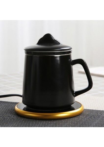 Çin Tarzı Manzara Seramik Kupa Erkek Kapaklı Filtre Ofis Çay Çift Fincan Mürekkep Çay Bardağı (Yurt Dışından)