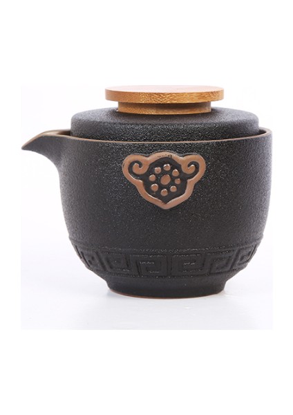 Seyahat Vintage Çay Seti Seramik Porselen Taşınabilir Çay Seti Depolama Çin Canecas De Porcelana Çay Töreni EA60CZ | Teaware Setleri (Yurt Dışından)