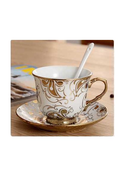 Ingiliz Çay Bardağı, Avrupa Seramik Bardak Seti, Çay Seti, Oturma Odası, Ev Su Bardağı, Kupa, Süt Fincan (Yurt Dışından)