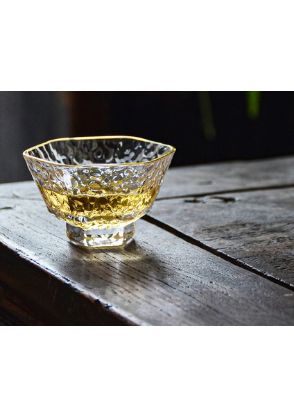 Cam Çay Bardağı Japon Retro El Yapımı Çay Bardak Isıya Dayanıklı Cam Yaratıcı Kahve Fincanı Set Mutfak Canecas Teaware DA60CB | (Yurt Dışından)