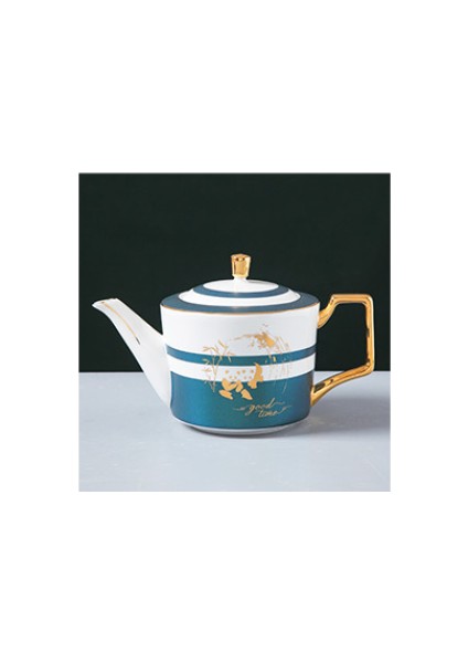 Nordic Çay Seti Ingilizce Lüks Seramik Kupası Çay Çay Seti Porselen Çay Su Isıtıcısı Jogo De Xicaras Drinkware EF60CJ | Teaware Setleri (Yurt Dışından) fiyatları