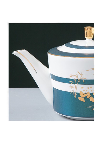 Nordic Çay Seti Ingilizce Lüks Seramik Kupası Çay Çay Seti Porselen Çay Su Isıtıcısı Jogo De Xicaras Drinkware EF60CJ | Teaware Setleri (Yurt Dışından) fırsatları