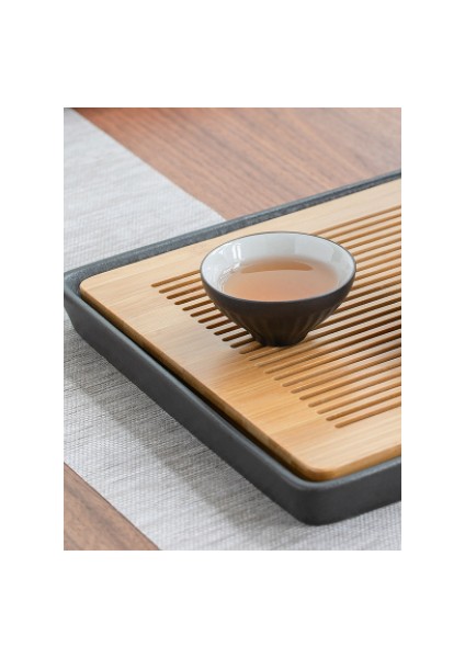 El Yapımı Çömlekçilik Teacups Basit Siyah Seramik Kupası Tatlayan Küçük Antik Çay Kupası Porselen Şerit Ev Jogo De Cha Teaware AC50TC | Teaware Setleri (Yurt Dışından)