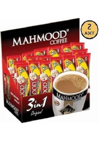 Mahmood Coffee 3ü1 Arada 18 gr 48 Adet  2 Li