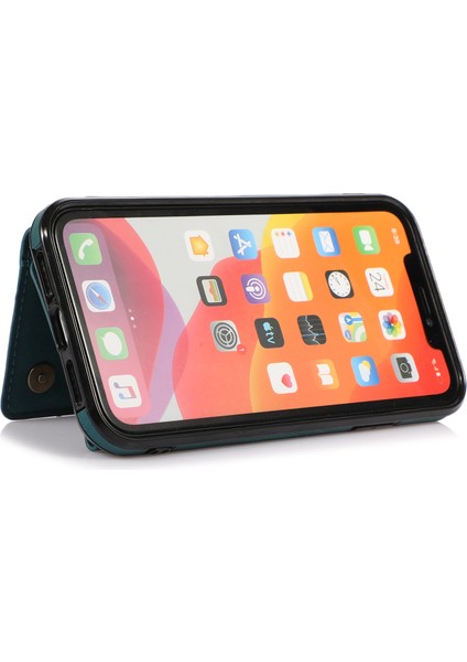 Apple iPhone 11 6,1 Inç Kılıfı Için Çoklu Kart Yuvası ve Kickstand Tasarımı (Yurt Dışından) modelleri