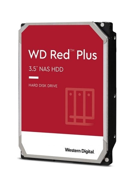 10TB Red Plus WD101EFBX 7200RPM 256MB 3.5" Sata 3 Nas Harddisk