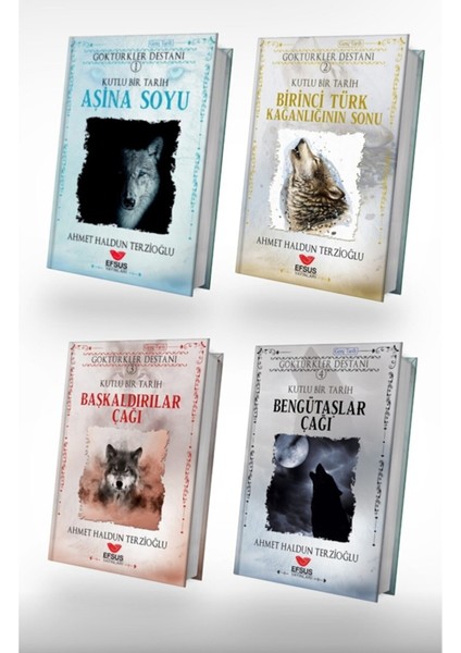 Göktürkler Destanı Seti - Ahmet Haldun Terzioğlu