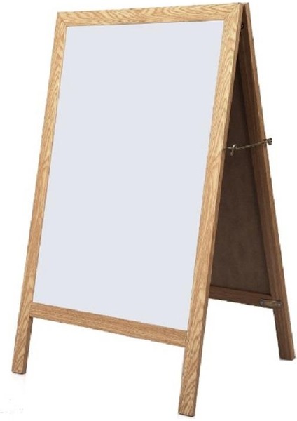 Yazı Tahtası Ahşap Üçgen 40X55 0813-1LAMINANT Yeşil-Mavi