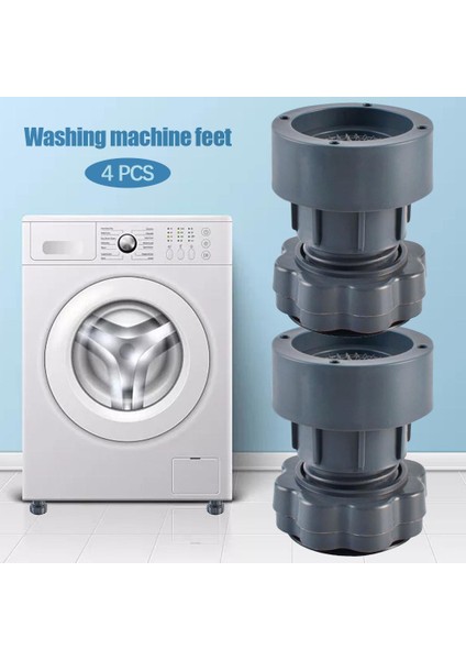 4x Anti Titreşim Pedleri Gürültü Amortisör Mat Ayakları Ayarlanabilir Önlemek modelleri