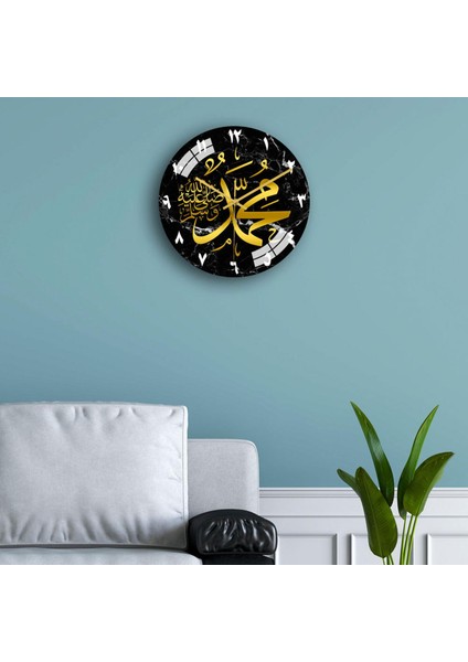 12 "islam Duvar Saati Müslüman Sessiz Kuvars Akrilik Oturma Odası Dekor Için B indirimleri