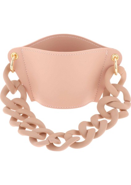 Kupası Kollu Yalıtımlı Bardak Kollu Seyahat Hiking Kamp Pembe