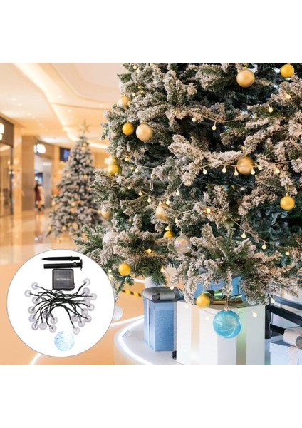 20 LED Güneş Dize Işıkları Açık Bahçe Dekor Lamba Su Geçirmez Renk