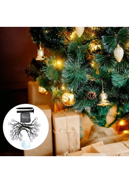 20 LED Güneş Dize Işıkları Açık Bahçe Dekor Lamba Su Geçirmez Renk