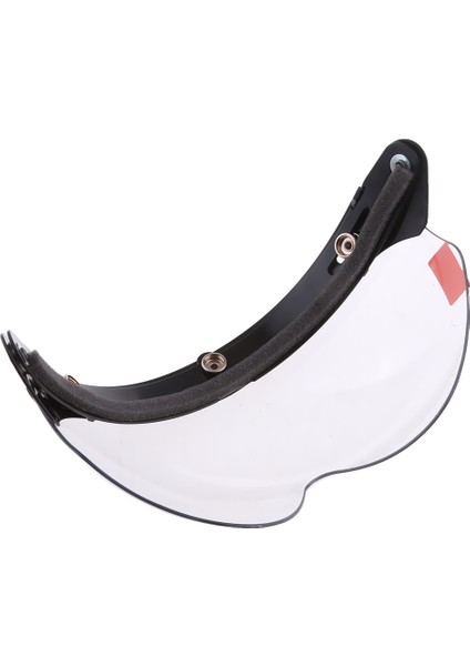 Motosiklet Scooter 3/4 Açık Yüz Kask Renk Ayna Lens Renkli ile Visor Flip Up Yukarı