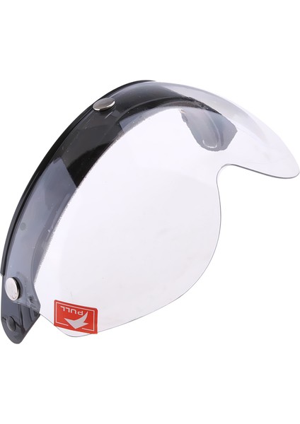 Motosiklet Scooter 3/4 Açık Yüz Kask Renk Ayna Lens Renkli ile Visor Flip Up Yukarı