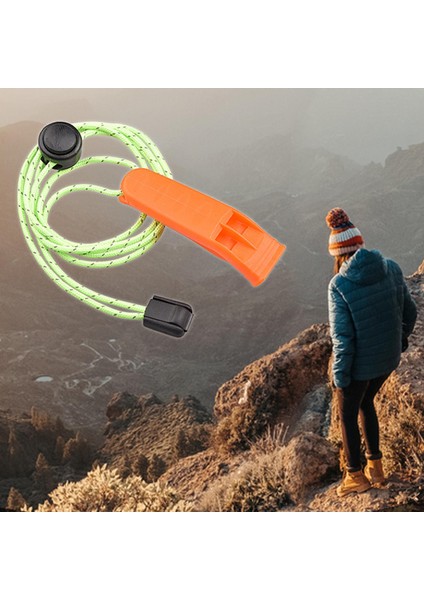 Deniz Güvenliği Düdük Botla Kamp Yürüyüşü Acil Durum Düdük Ipi ile Yeşil modelleri