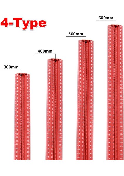 Karalama Cetvel Ağaç Işleme Ölçüm Araçları Yatay Hat Için Marangozluk 600MM