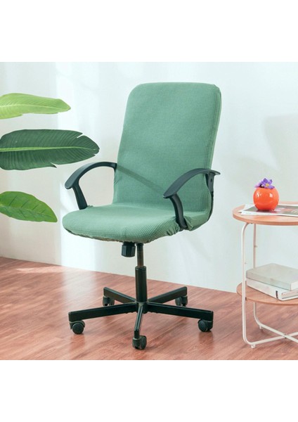 Bilgisayar Ofis Sandalye Kapak Yumuşak Masa Sandalye Koltuk Koruyucu Sandalye Slipcover Yeşil(Yurt Dışından) indirimleri