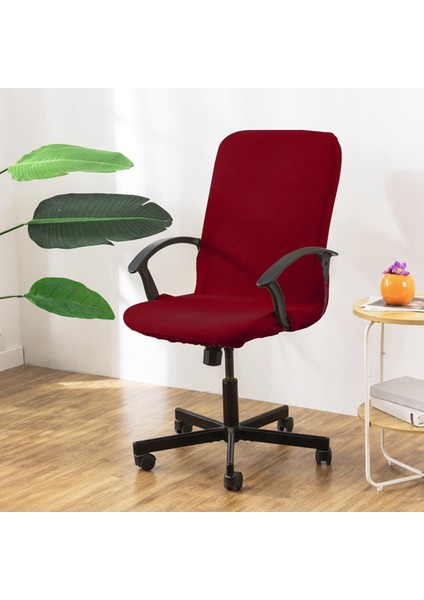 Bilgisayar Ofis Sandalye Kapak Yumuşak Masa Sandalye Koltuk Koruyucu Sandalye Slipcover Yeşil