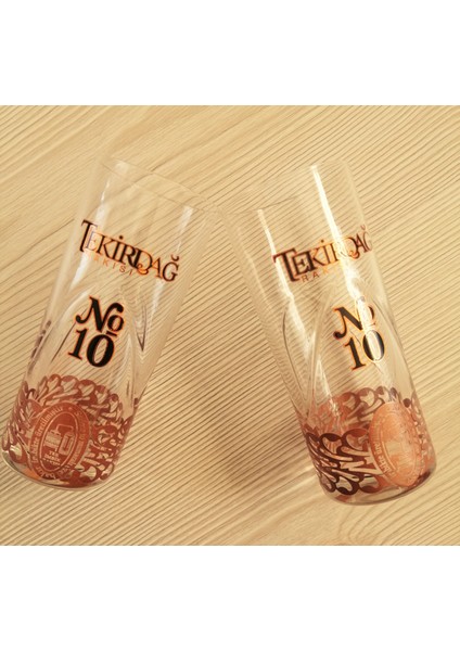 2 N0 10 Ehlikeyf + 2 Adet Tekirdağ No 10 Rakı Bardağı