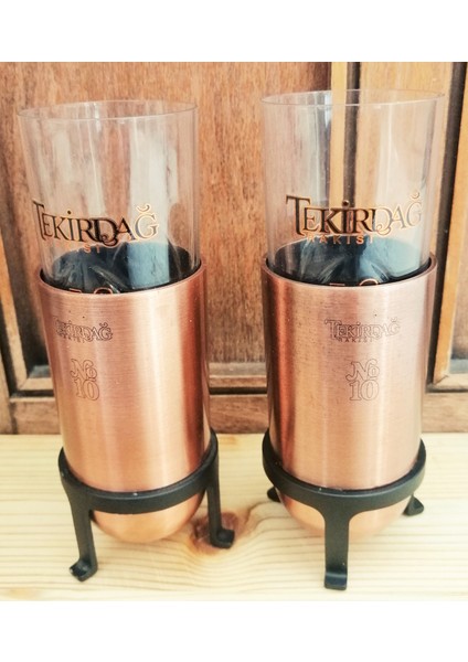 2 N0 10 Ehlikeyf + 2 Adet Tekirdağ No 10 Rakı Bardağı