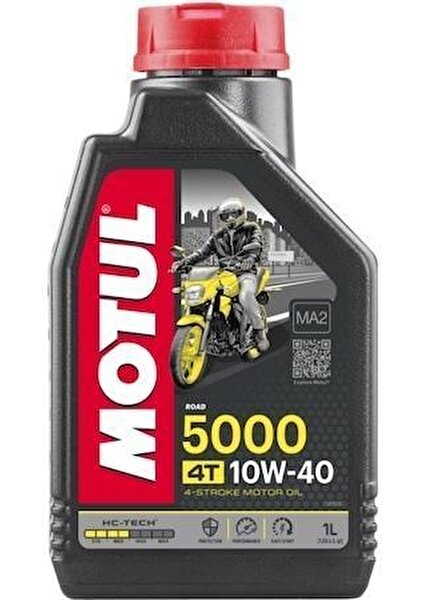 Yeni Motul 5000 10W 40 Motor Yağı 1 Lt.