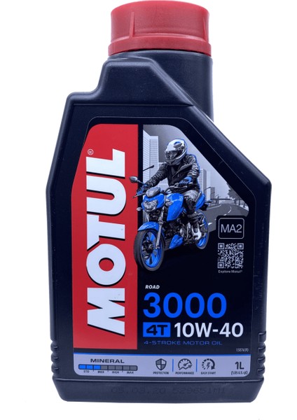 Yeni Motul 3000 10W 40 Motor Yağı 1 Lt.