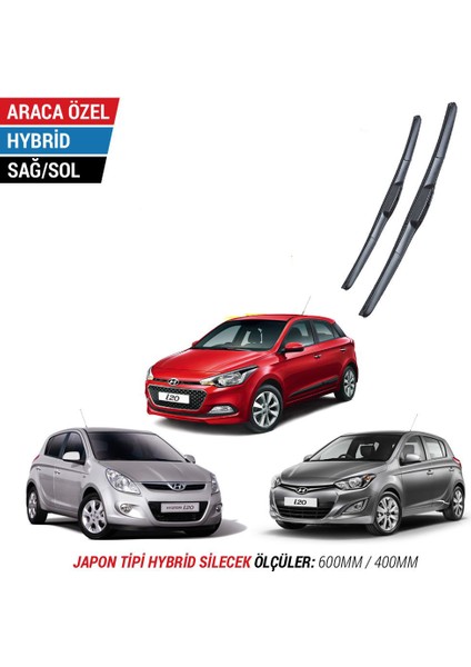 Hyundai I20 Hybrid Silecek (2008-2020)