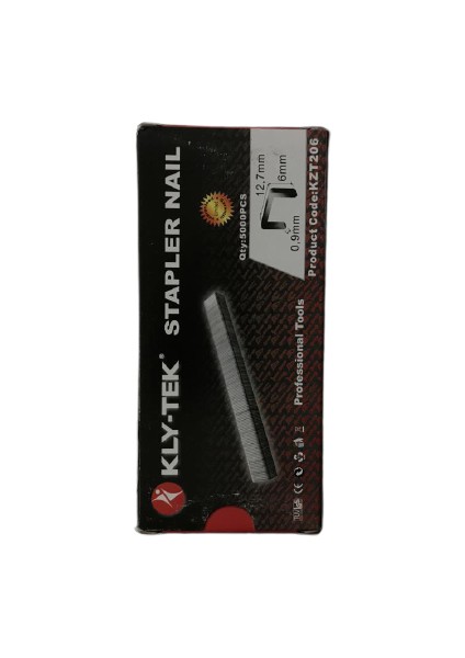 Seri Havalı Zımba Teli 0,9X12,7X6 mm 5000 Adet