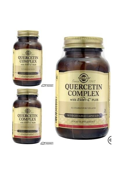 Quercetin Complex With Ester-C Plus 50 Tablet 3 Adet