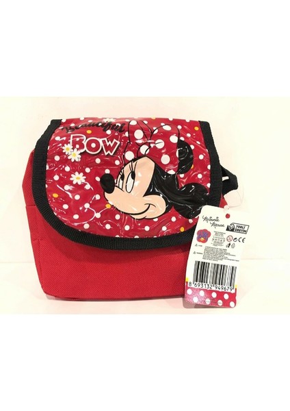 Minnie Mouse Kırmızı Beslenme Çantası