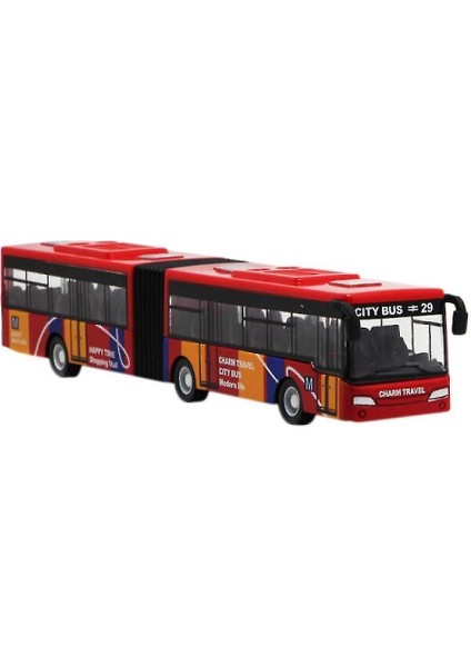 Çocuk Diecast Model Araç Shuttle Otobüs Araba Oyuncaklar (Yurt Dışından)