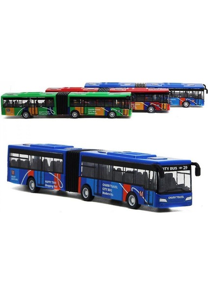 Çocuk Diecast Model Araç Shuttle Otobüs Araba Oyuncaklar (Yurt Dışından)