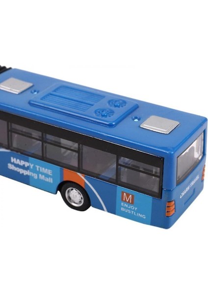 Çocuk Diecast Model Araç Shuttle Otobüs Araba Oyuncaklar (Yurt Dışından)