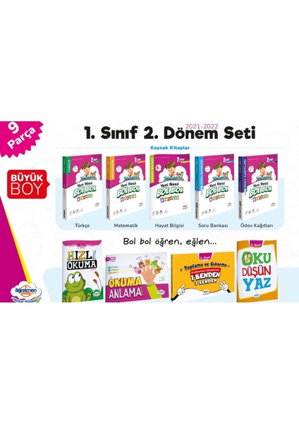 1. Sınıf 2. Dönem Seti