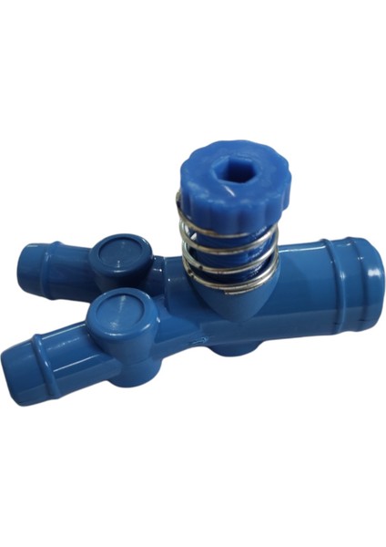 Plastik Gaz Ayar Vanası 19 mm x 12MM x 12MM (Çatallı)