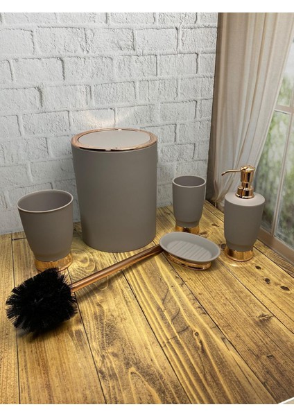 Esta Rose Banyo Seti - 5 Parça Banyo Takımı fiyatları