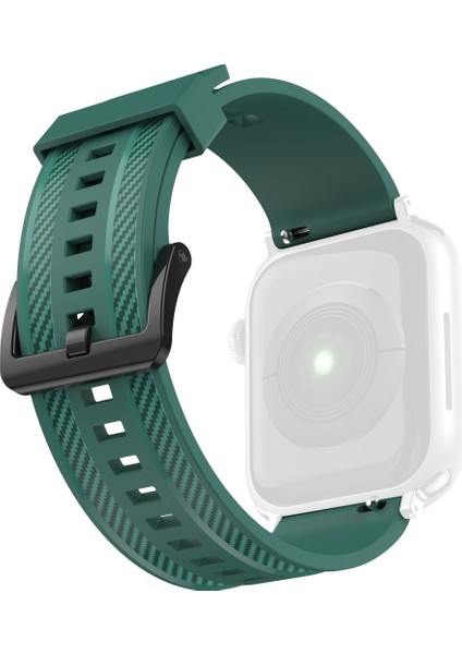 Apple Watch Uyumlu Series 7 41MM / 6 & Se & 5 & 4 40MM / 3 & 2 & 1 38MM Için Karbon Fiber Doku Yedek Kordon Band (Yurt Dışından)