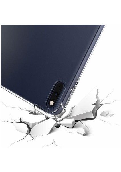 Huawei Mate Pad Pro 10.8'' Kılıf Kenar Korumalı Şeffaf Silikon modelleri