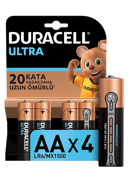 Turbo Max Alkalin Aa Kalem Pil 4"lü Paket