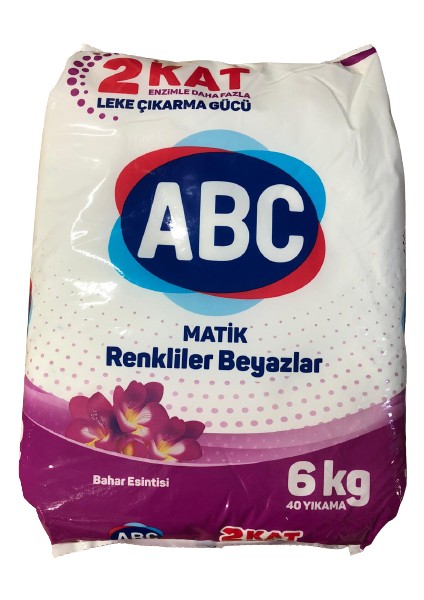 Çamaşır Deterjanı Bahar Esintisi Matik 6 kg