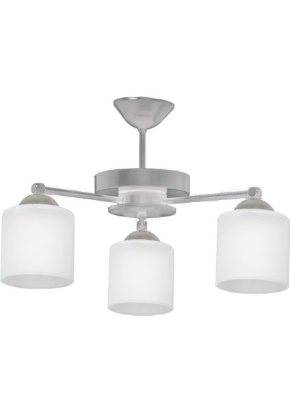 Topaç Gri̇ Modern Tasarim 104 Camli 3 Lü Avi̇ze