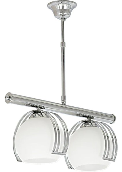 Evi̇n Krom Modern Lüks Tasarim Camli 2 Li̇ Avi̇ze