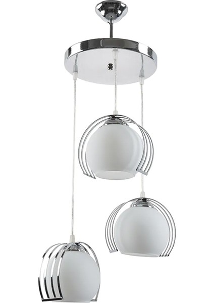 Evi̇n Modern Lüks Tasarim Camli 3 Lü Avi̇ze
