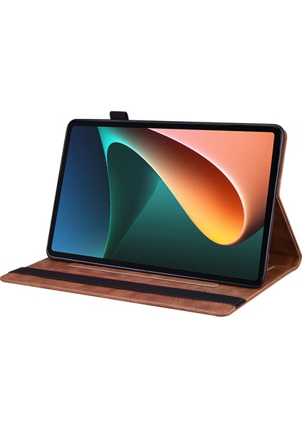 Xiaomi Mi Pad 5/5 Pro Kahverengi Için Iş Deri Kılıf (Yurt Dışından) fırsatları