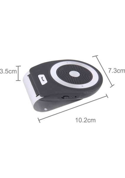 T821 Tur Bluetooth Araç Içi Hoparlör STILI11 (Yurt Dışından)