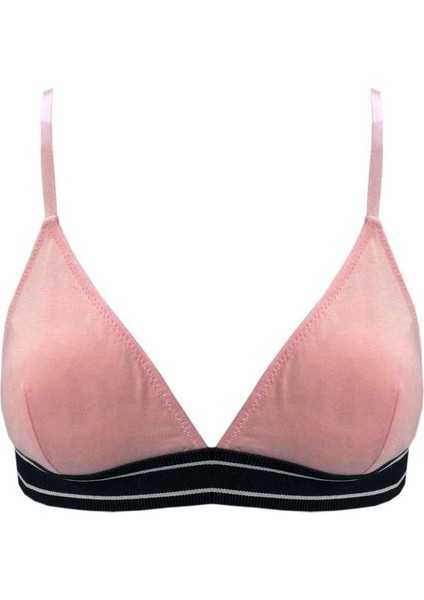 Toz Pembe Bralet Ds200448br